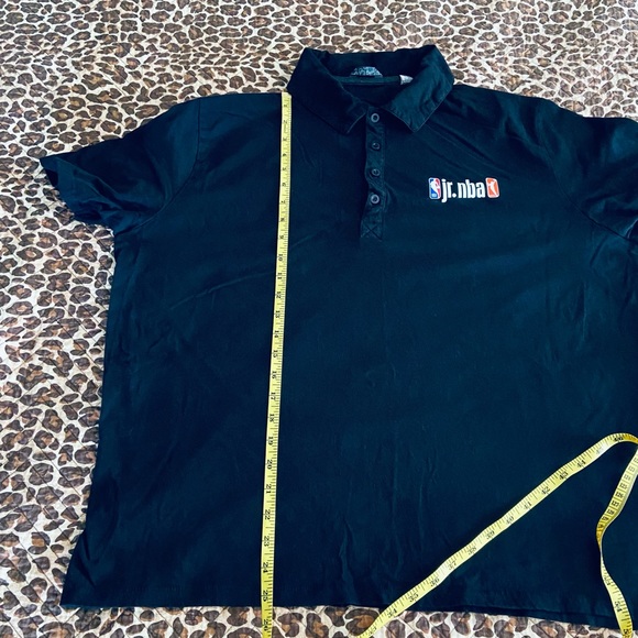 JR NBA Black Short Sleeve Polo XL - Picture 6 of 8